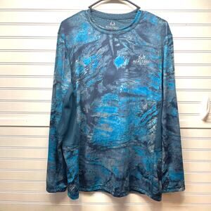 RealTree Aspect Long Sleeve Fishing Tee Size L